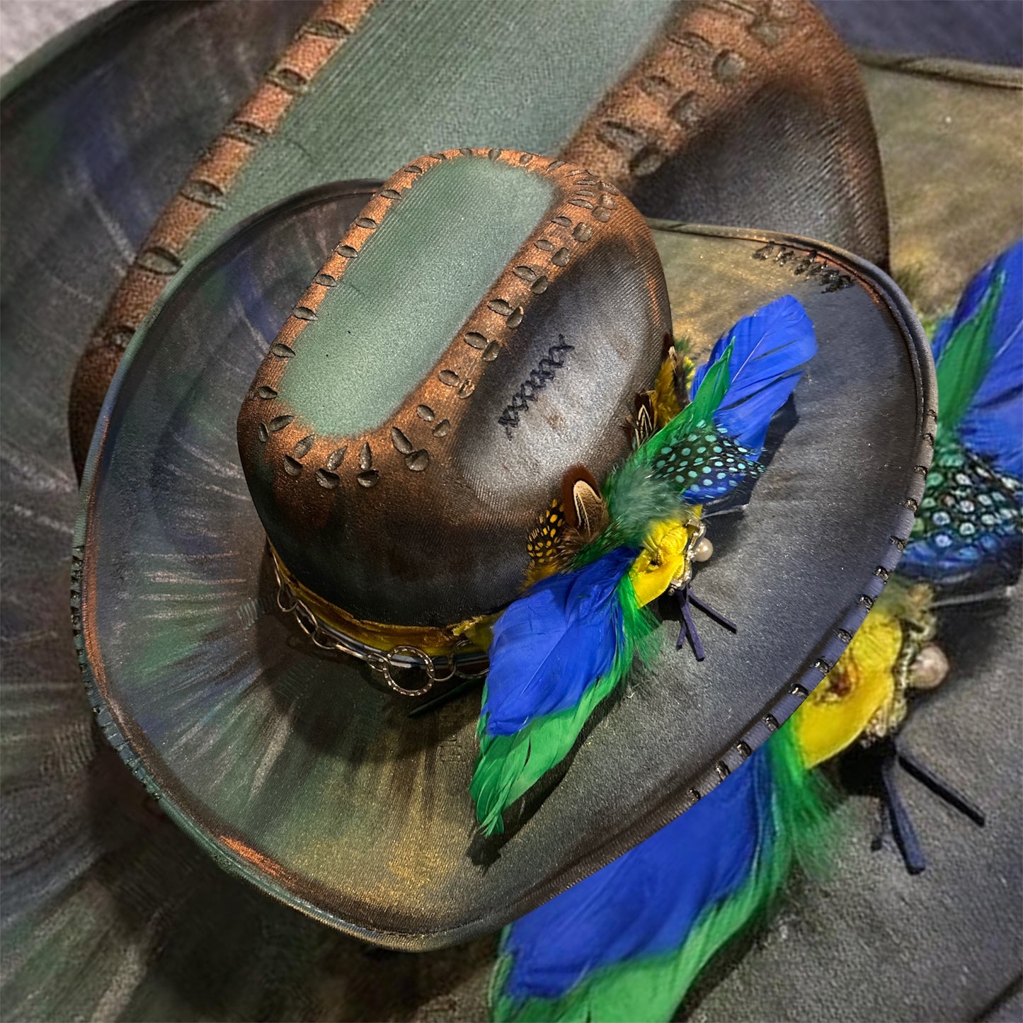 LotusLaRouge CUSTOMIZED COWBOY HAT
