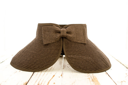 Foldable Wide Brim Bow Visor