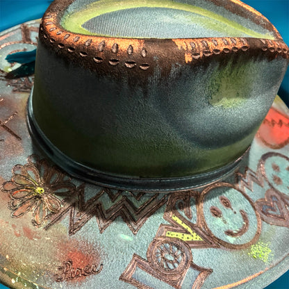 LotusLaRouge CUSTOMIZED FEDORA HAT