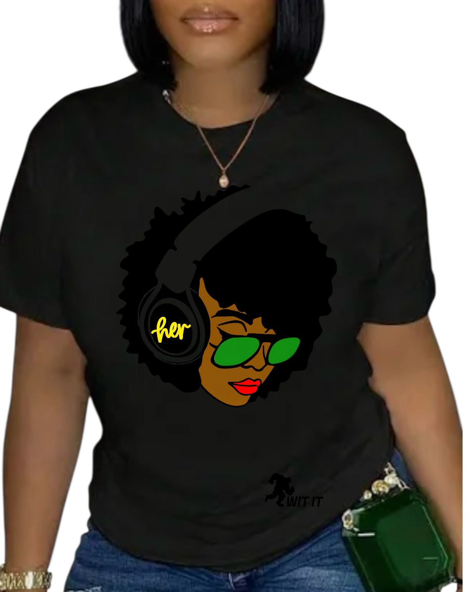 HER MELANIN GIRL TSHIRT