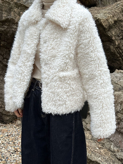 Lambswool Lapel Jacket