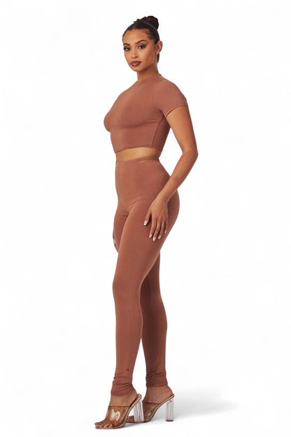 Jovie Crop Top & Skinny Leg Set