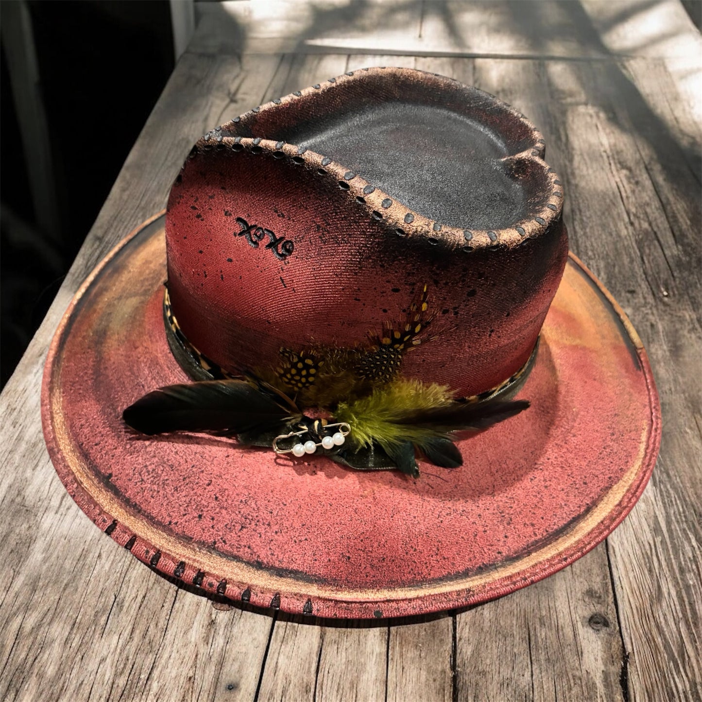 LotusLaRouge CUSTOMIZED FEDORA HAT