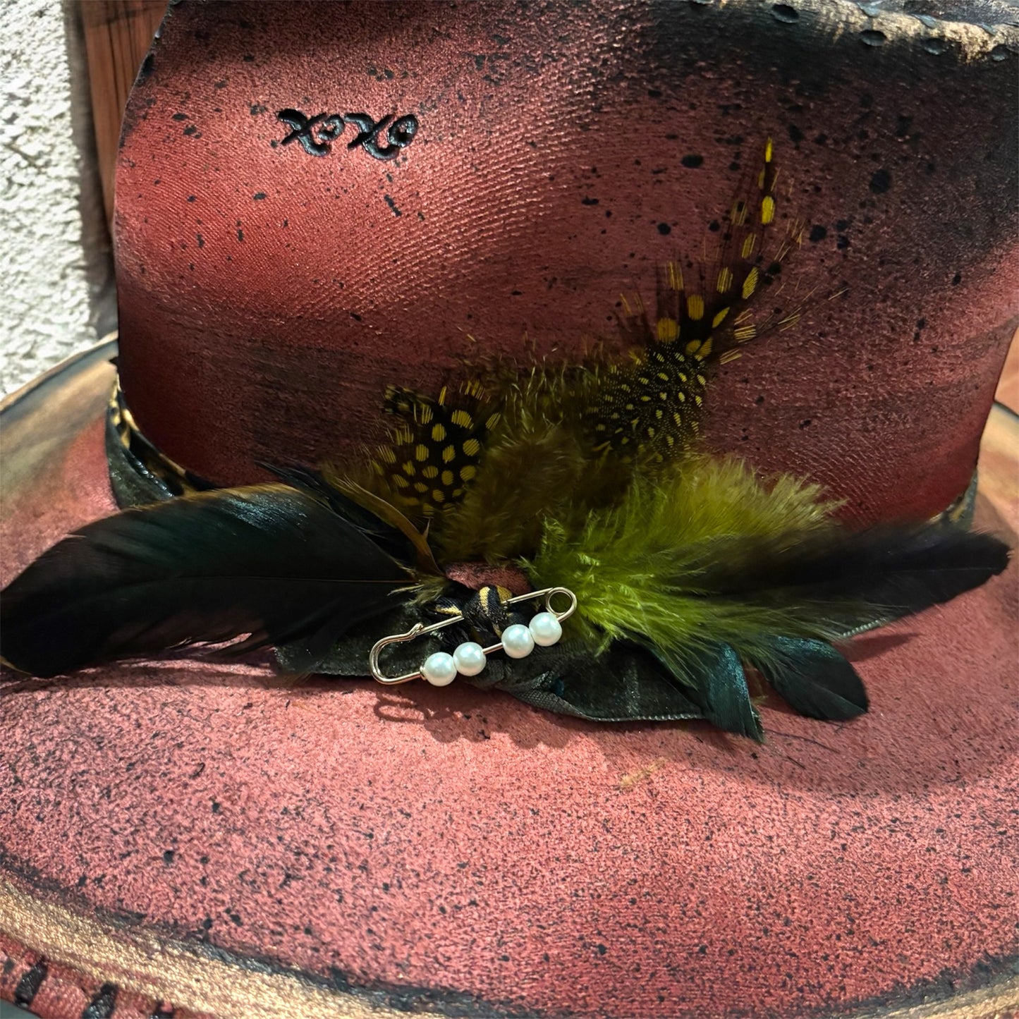 LotusLaRouge CUSTOMIZED FEDORA HAT