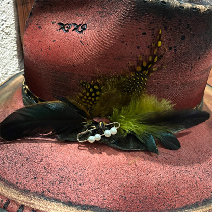 LotusLaRouge CUSTOMIZED FEDORA HAT