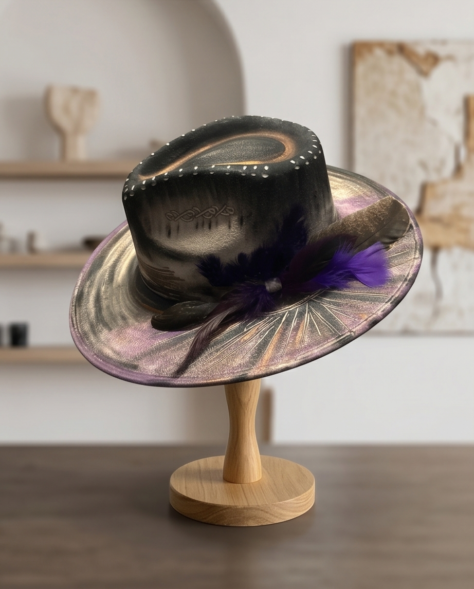 LotusLaRouge CUSTOMIZED FEDORA HAT