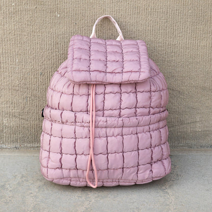 Stevie Quilted Puffer Backpack