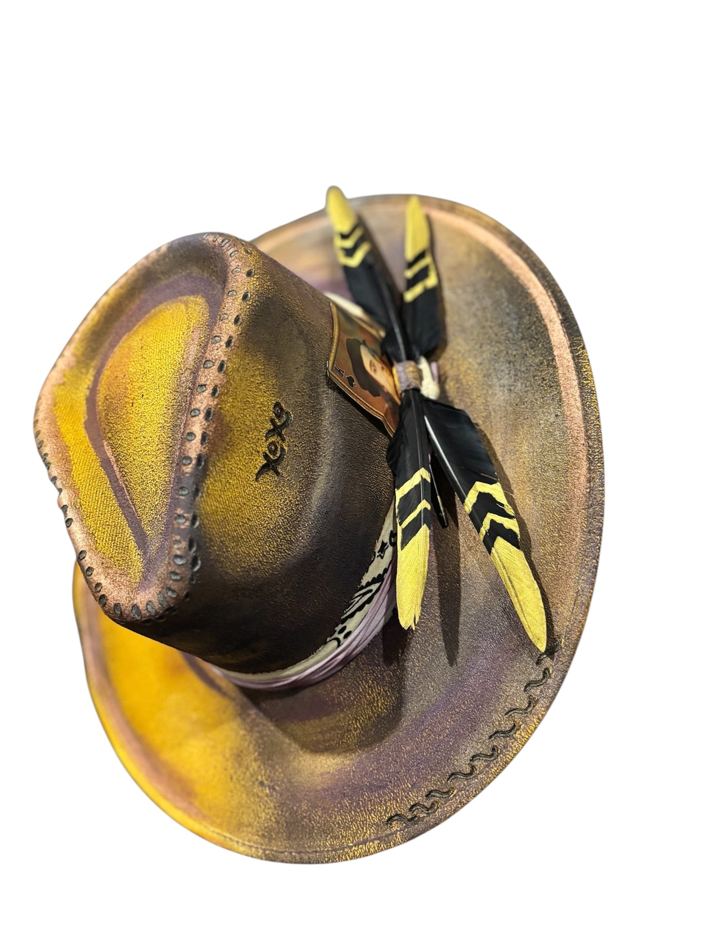LotusLaRouge CUSTOMIZED FEDORA HAT