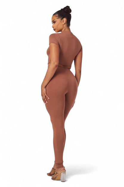 Jovie Crop Top & Skinny Leg Set