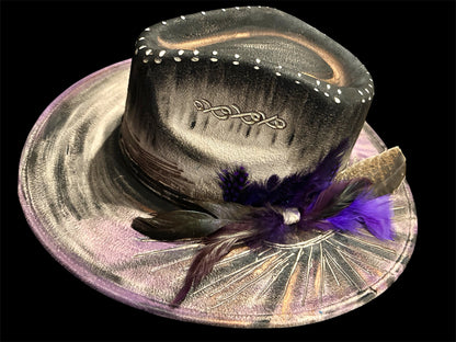 LotusLaRouge CUSTOMIZED FEDORA HAT