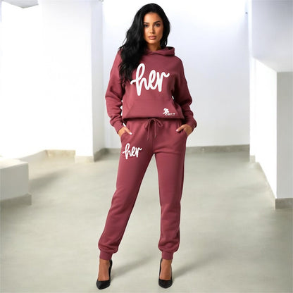HER Two Piece Jogger Set