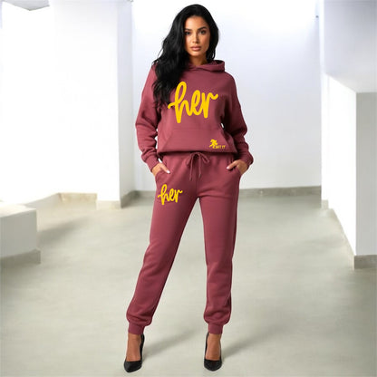 HER Two Piece Jogger Set