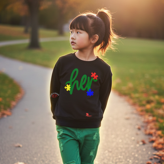 HER Apparel Kids Sweatshirt