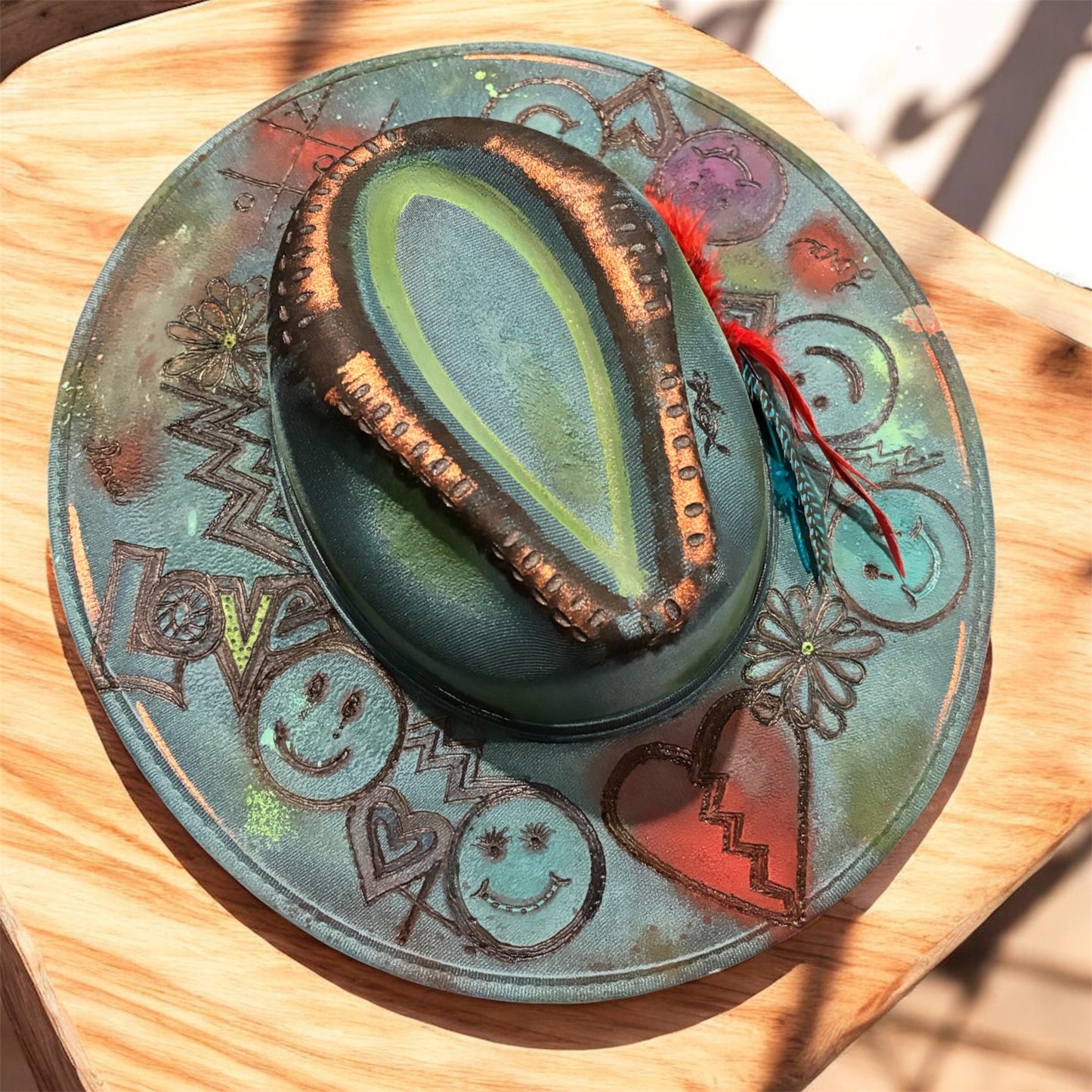 LotusLaRouge CUSTOMIZED FEDORA HAT