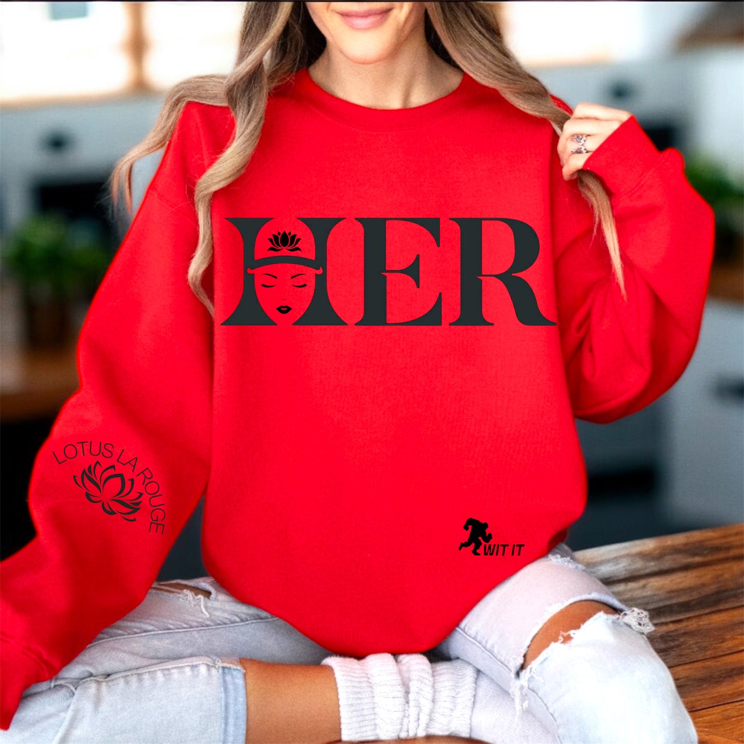 HER Apparel Lotus Sweatshirt