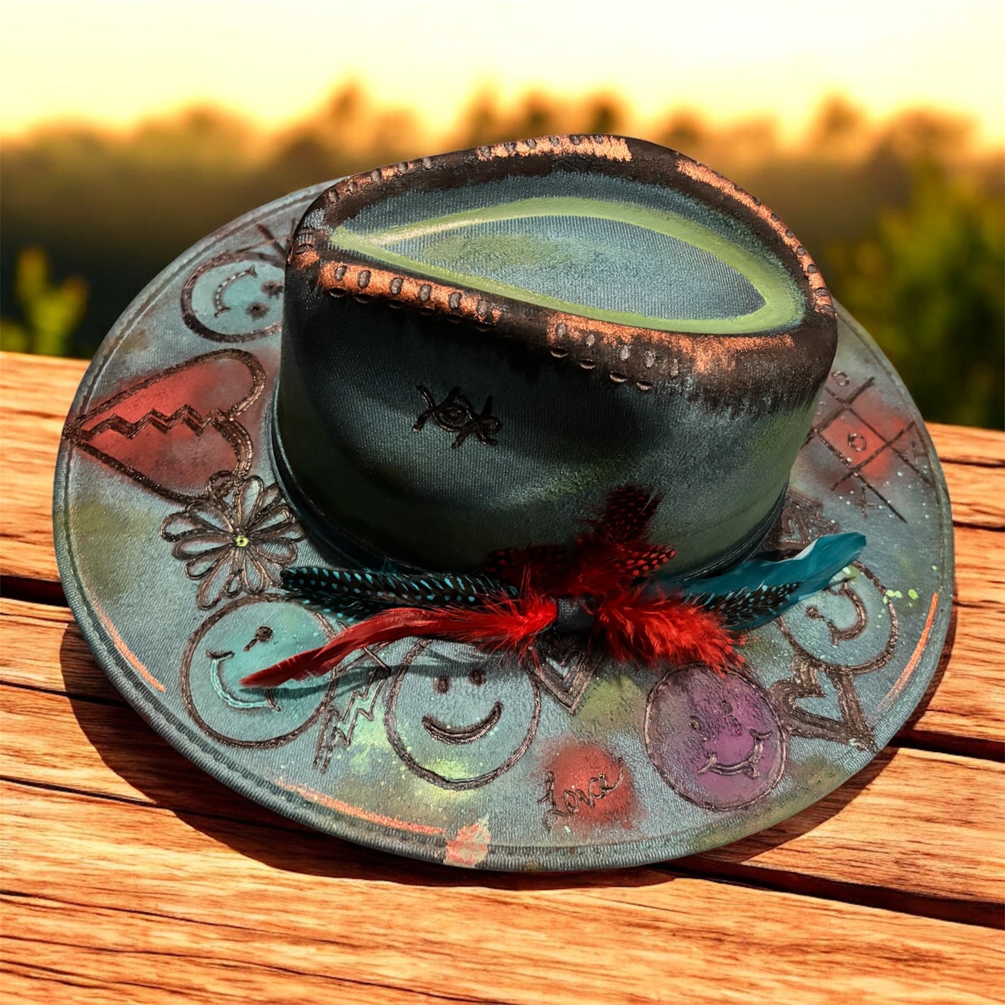 LotusLaRouge CUSTOMIZED FEDORA HAT