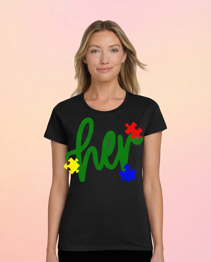 HER Apparel Autism Tshirt