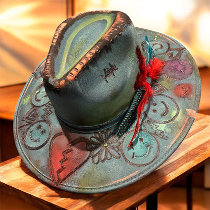 LotusLaRouge CUSTOMIZED FEDORA HAT