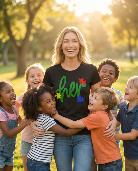 HER Apparel Autism Tshirt