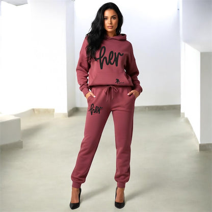 HER Two Piece Jogger Set