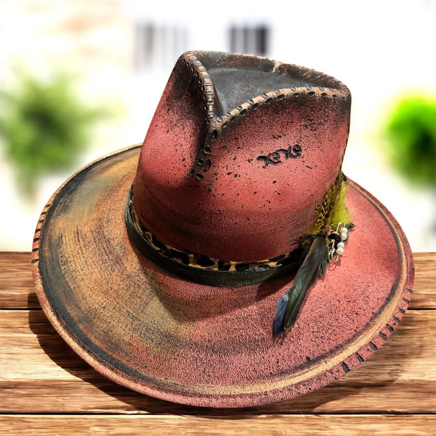 LotusLaRouge CUSTOMIZED FEDORA HAT