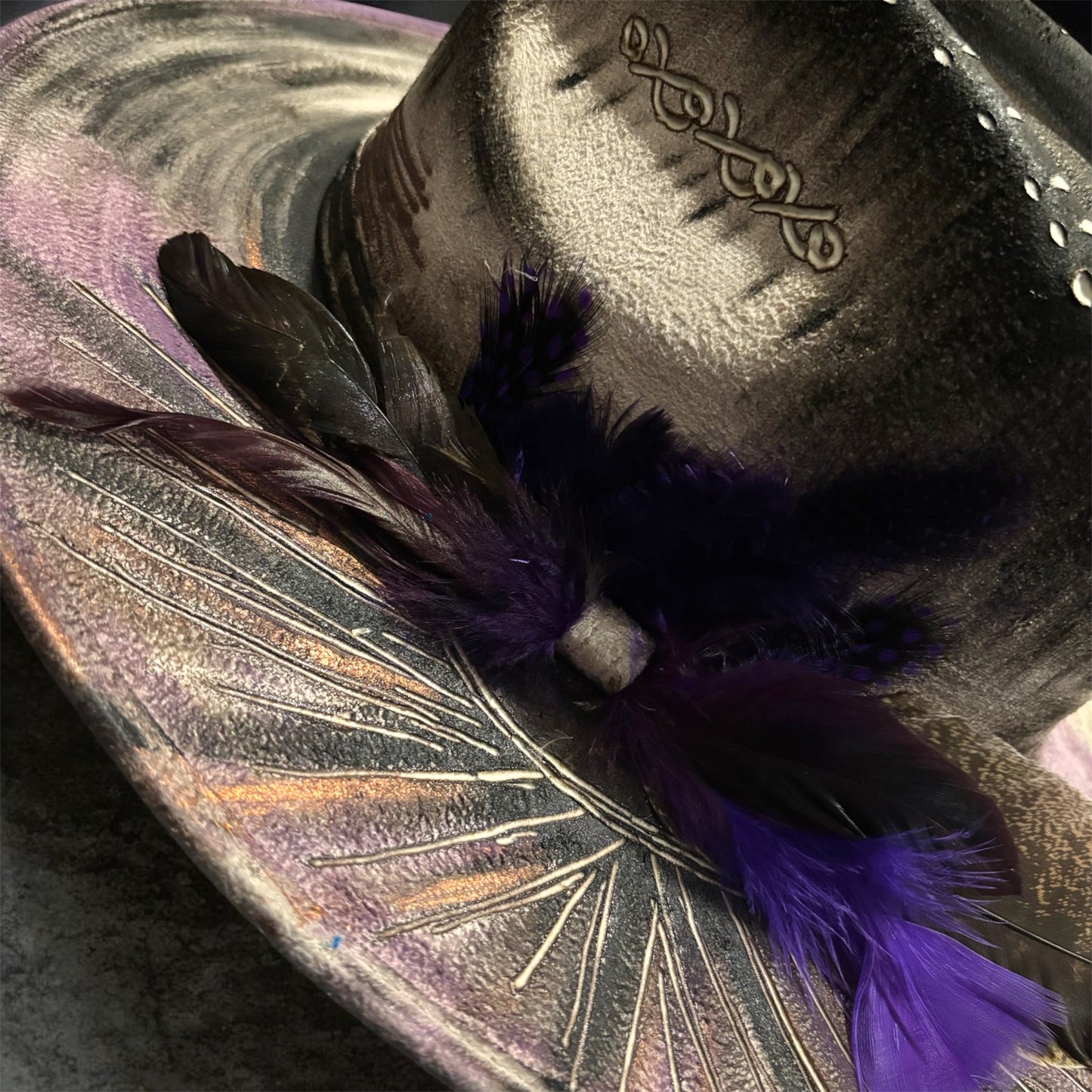 LotusLaRouge CUSTOMIZED FEDORA HAT