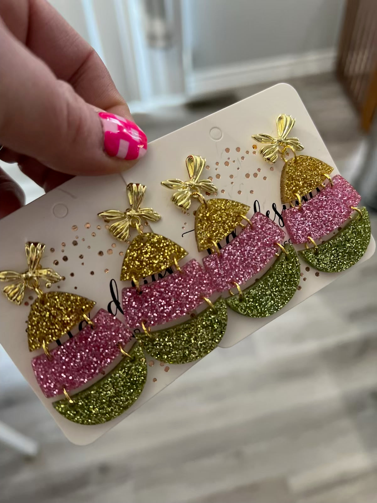 Easter egg acrylics