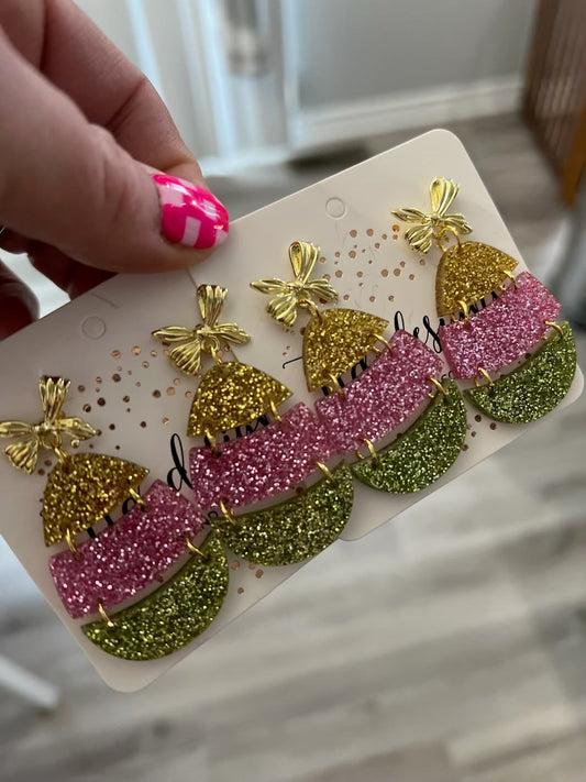 Easter egg acrylics