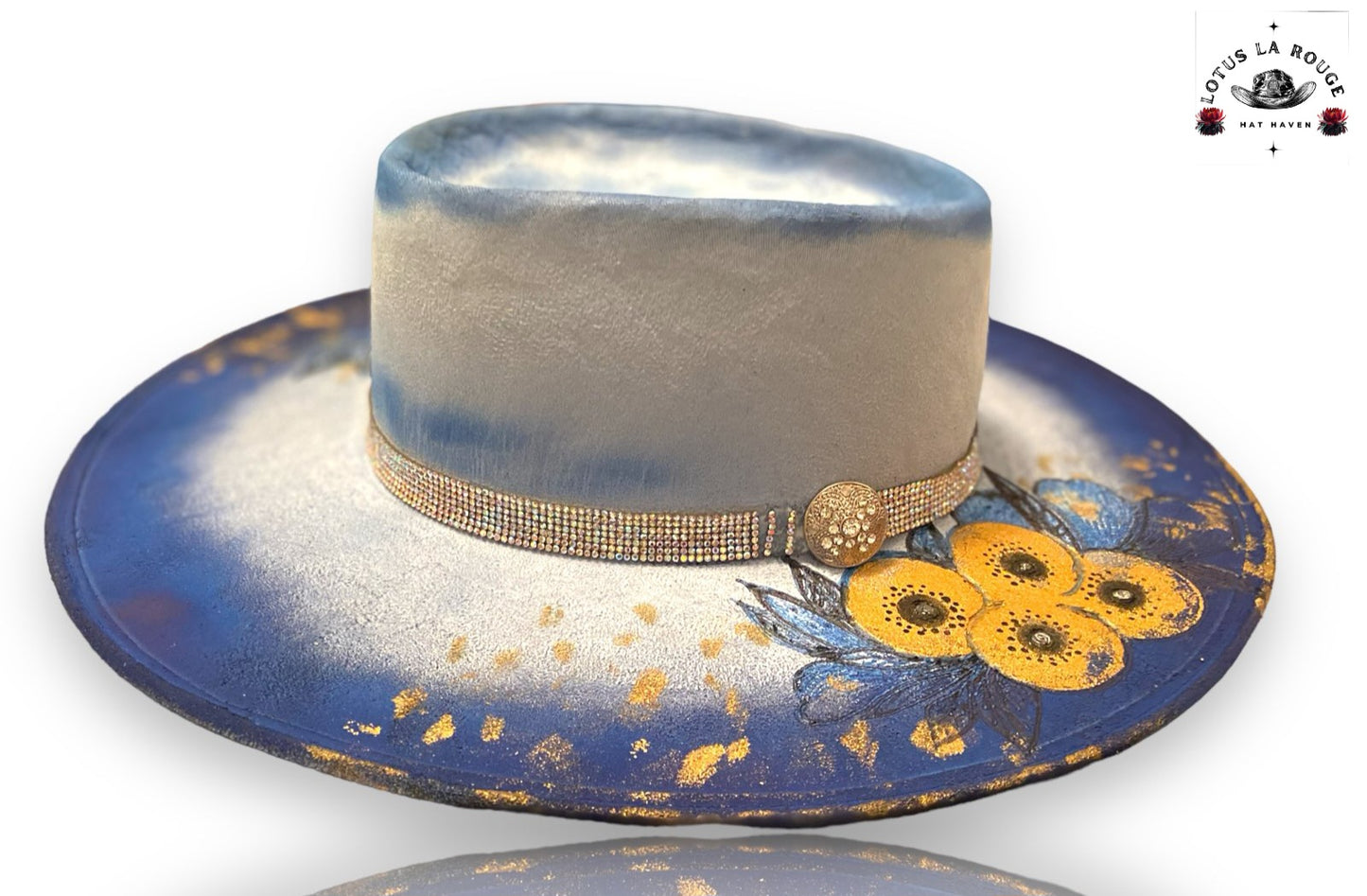 LotusLaRouge CUSTOMIZED FEDORA HAT