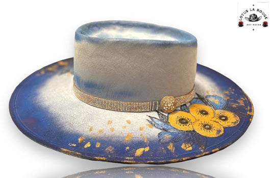 LotusLaRouge CUSTOMIZED FEDORA HAT