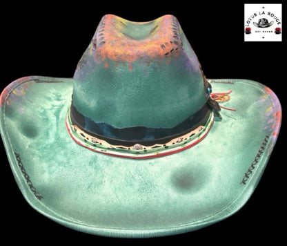 LotusLaRouge UNICORN CUSTOMIZED KIDS COWBOY HAT