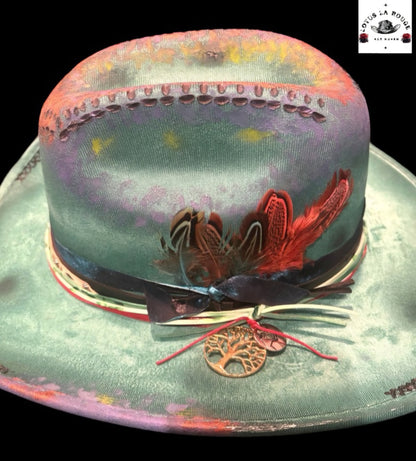 LotusLaRouge UNICORN CUSTOMIZED KIDS COWBOY HAT